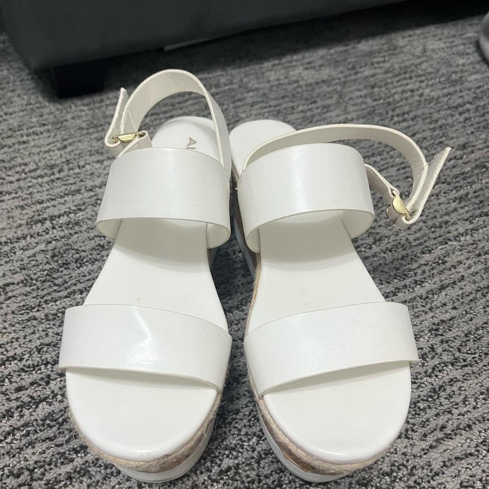 Aldo White Women's Sandals